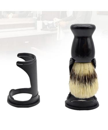 Beard Brush Stand Holder | Plastic Shaving Brush & Razors Tool Holder - Beauty Tools for Wet & Dry Use - Buy Online on SooperMarket.com