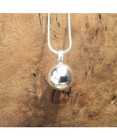 Silver Simple Ball l Harmony Ball Necklace Kit l 'Mexican Bola' l A Lovely Pregnancy Gift