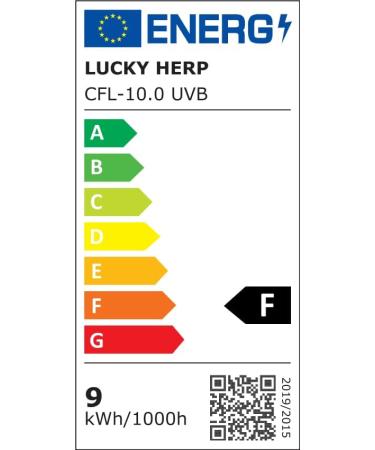 Buy Lucky Herp UVB Lamp for Reptiles - Compact 13W E27 UVB 10.0 Ideal for Turtles Chickens & Amphibians - International Shipping Available - Buy Online on SooperMarket.com