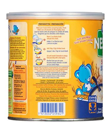 Nestle Nestum Infant Cereal 10.6 oz Can (Pack of 3) - Nutritious Baby Food Combo - Buy Online on SooperMarket.com