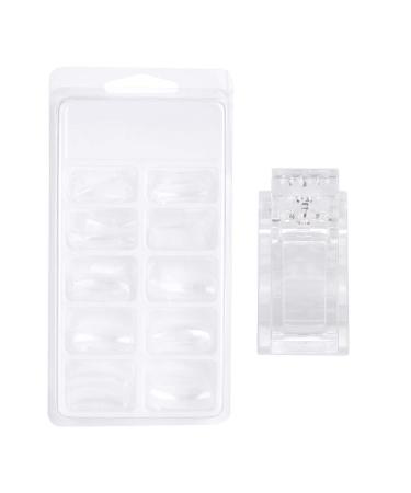100pcs Nail Art Kit Set | Wrong Nail Tips & Nail Fixed Clip for Perfect Nail Designs - Buy Online on SooperMarket.com