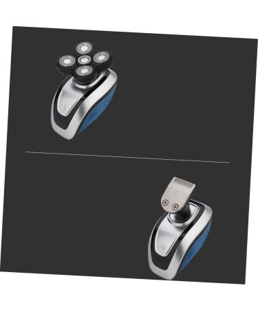 Angoily 5 Electric Shaver for Men - Efficient USB Rechargeable Razor with Car Adapter | Versatile Blades & Rotating Head - Buy Online on SooperMarket.com