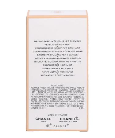 ALLURE by Chanel Hair Spray Mist 1.2 oz - Buy Online on SooperMarket.com