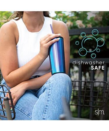Simple Modern Reusable Straws 12 Pack for Tumblers and Travel Mugs - Midnight Black Plastic Straws - Classic Voyager Cruiser Scout - 12 Count - Buy Online on SooperMarket.com