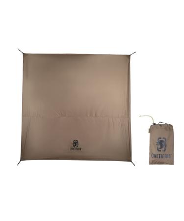 OneTigris Tent Tarp Footprint 94"x94" Large Size Waterproof Lightweight Multifunctional Camping Tarp Beach Blanket for Camping Hiking Backpacking