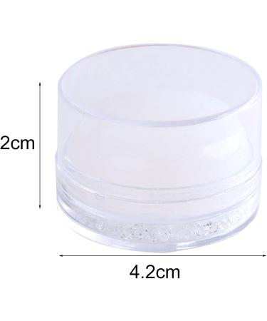 Sanwood Nail Art Stamp | Lightweight Round Silicone Soft Stamper for Perfect Manicure - International Shipping - Buy Online on SooperMarket.com