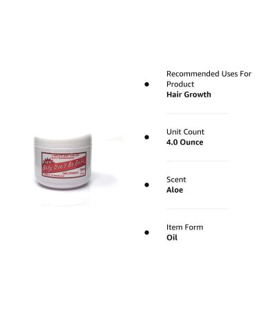 Baby Don't Bald Triple Strength Hair Grow 4 Oz - Promotes Healthy Hair Growth - 1 Pack - Buy Online on SooperMarket.com