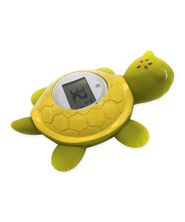 Digital Bath Thermometer Room Thermometer BPA Free Waterproof Floating Baby Toy Turtle