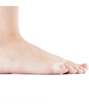 HEIMEABI Toe Straightener & Spreader | Bunion Corrector Gel Separator | Pinky Toe Corrector & Cellulite Remover - Light Blue One Size - Buy Online on SooperMarket.com