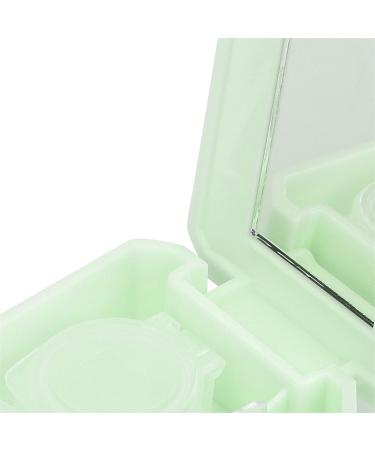 Buy Green Contact Lens Box & Containers - Easy Open Design for Home Office & Travel | Shop Internationally - Buy Online on SooperMarket.com