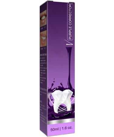 Purple Toothpaste for Sensitive Teeth - Deep Cleaning & Stain Removal 50ml | Gentle Whitening Color Corrector - Buy Online on SooperMarket.com