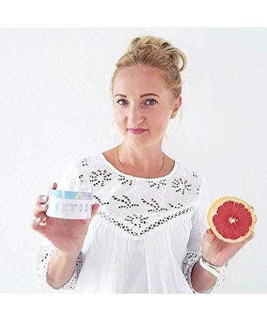 Oh! Tomi Swimming Salt 300g - Relaxing Aromatherapy Bath Crystals | Sea Salt Fussbad for Stress Relief | Grapefruit Fragrance Personal Care Gift for Women - Buy Online on SooperMarket.com