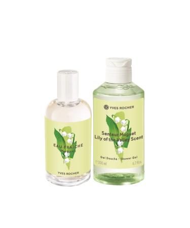 Yves Rocher Lily of the Valley Eau de Toilette and Shower Gel for Women (Set)