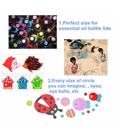 2PCS Circle Punch 1inch+ 5/8inch Hole Punch Shapes Paper Punch Circle Cutter for Paper crafts Scrapbook Punches Bottle Caps for Crafts Earring Card Craft Punch for Nail Strips Whole Puncher(16mm+25mm) 2PCS circle 16mm+25... - Buy Online on SooperMarket.com