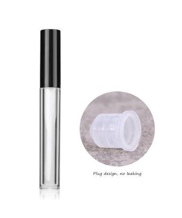5pcs/Set 5ml Clear Empty Lip Gloss Bottles - Eyelash & Eyeliner Oil Containers for DIY Makeup - International Shipping Available - Buy Online on SooperMarket.com
