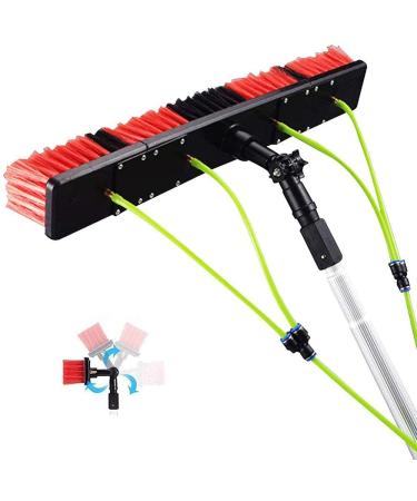 photovoltaic cleaner window cleaning pole Photovoltaic Panel Cleaning 3-12M Water Fed Telescopic Brush Window Clean Extendable Cleaner Conservatory Roof Cleaning Tools/8M Rod/30Cm Brush H 5m Rod 30Cm Brush Head