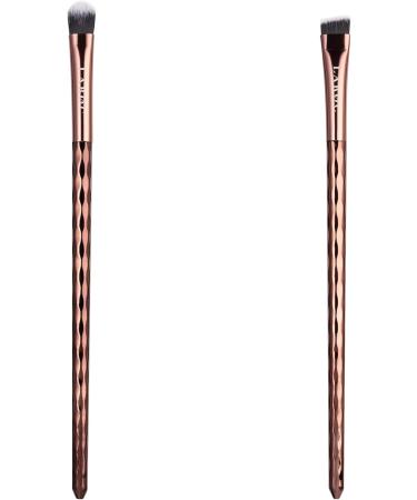Make Up Brushes LaRoc 10pc - Professional Diamond Makeup Brush Set Complete Coverage Make Up Set - Concealer Powder Brush Eyeliner Eyeshadow Brushes & More - Deep Bronze - Buy Online on SooperMarket.com