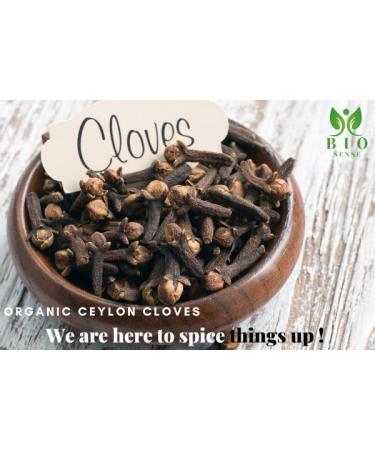 Organic Ceylon Cloves Whole 3.5 Oz Certified USDA Organic Premium Quality NON GMO 100% Sri Lankan Pure Ceylon Cloves Whole Perfect For Cooking  Smoothies & Beverages - Buy Online on SooperMarket.com