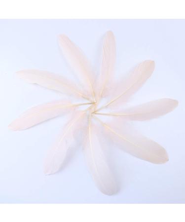 HaiMay 200 Pieces 6-8 Inches White Goose Feathers for Wedding & Party Decor - Buy Online on SooperMarket.com