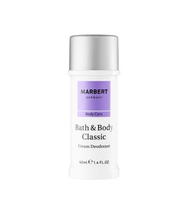 Marbert Bath & Body Classic femme/ women Cream Deodorant 1 pack (1 x 40 ml) 40 ml (1 pack)