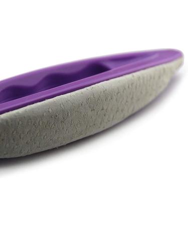Purple Stone Nail File Nail Buffer V-Shaped Nail Cuticle Remover Manicure Tools (1#) - Buy Online on SooperMarket.com