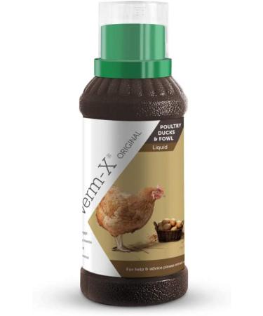 Verm-X Liquid Poultry & Fowl Internal Parasite Control 250ml - Natural Solution for Healthy Birds - Buy Online on SooperMarket.com