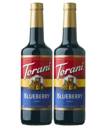 Torani Blueberry Flavour Syrup 750ml 2 Pack
