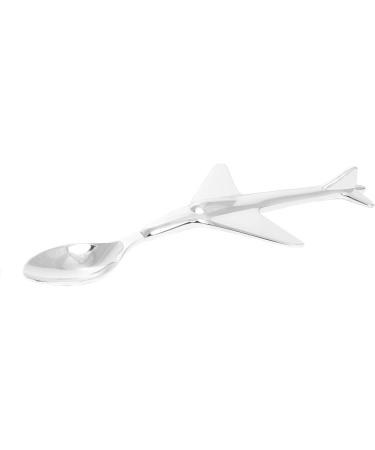 Brillibrum Design Children's Spoon - Engraved Silver Antibacterial Baby Cutlery | International Shipping - Buy Online on SooperMarket.com