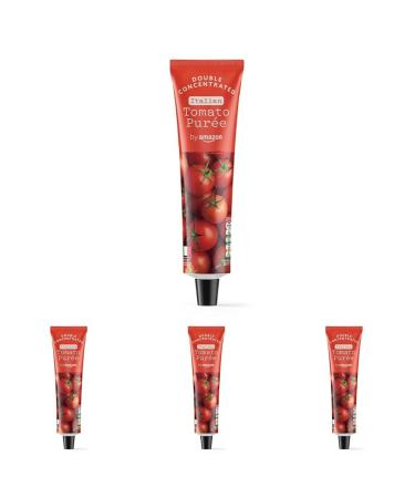 by Amazon Tomato Puree 200g (Pack of 4)