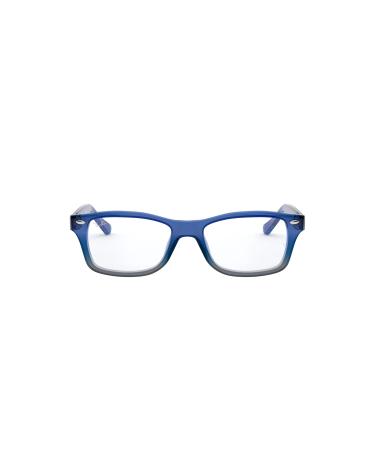 Ray-Ban Unisex Reading Glasses 46 Blue (Blue Gradient Iridescent Grey)