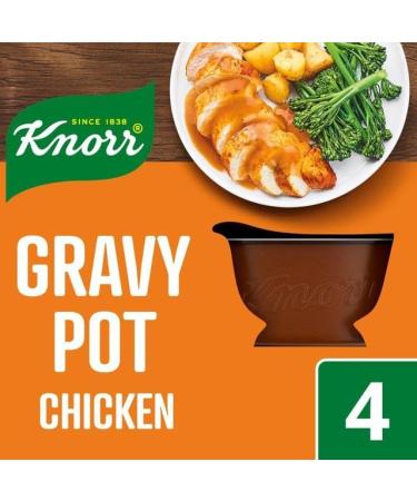 Gravy Pot Bundle with Knorr Beef Gravy Pots 4x28g With Knorr Chicken Gravy Pot 4x28g (2 Pack) - Buy Online on SooperMarket.com