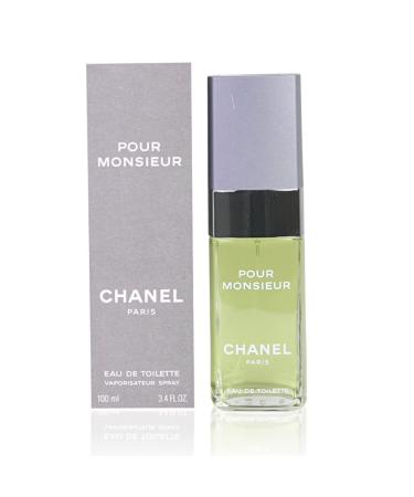 Pour Monsieur by Chanel for Men Eau De Toilette 3.4 Ounce Fresh 3.4 Fl Oz (Pack of 1)