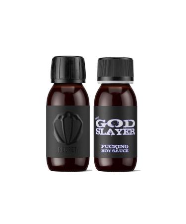 Wiltshire Chilli Farm - Extreme Hot Chilli Sauce Twin Pkt - God Slayer and Regret