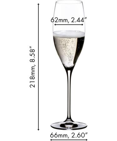 Riedel Vinum 6416/48 Cuvee Prestige Set of 2 Glasses - 2 Count Pack - Buy Online on SooperMarket.com
