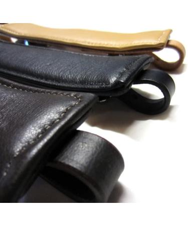 PS Horse Articles Black Leather Padded Noseband & Chin Strap Set - Soft Comfort with Silver Fittings | International Shipping Available - Buy Online on SooperMarket.com