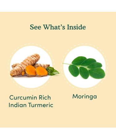 Vahdam Teas Turmeric Moringa Herbal Tea - Caffeine Free, 15 Infusion Bags (1.06 oz) - Buy Online on SooperMarket.com