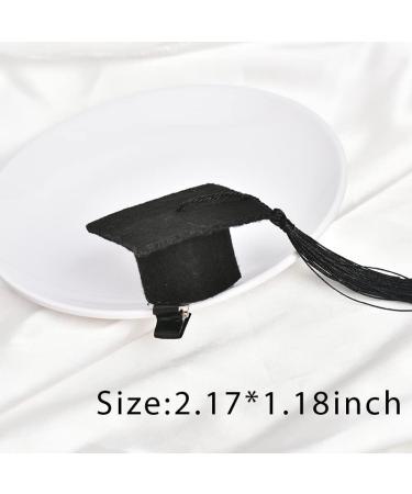 Graduation Cap Hair Clip - Mini Grad Hair Accessories for Women, Men, Boys, Girls - Graduation Party Favors and Decorations - Buy Online on SooperMarket.com