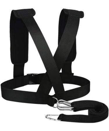 Adjustable Sled Harness Tire Pulling Belt | Speed Resistance Power Trainer for Weight Training - International Shipping Available - Buy Online on SooperMarket.com