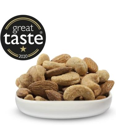 Cambrook Hickory Smoke Almonds & Cashews 1kg Bag - Premium Quality, Gluten-Free, Vegan Nuts - Buy Online on SooperMarket.com