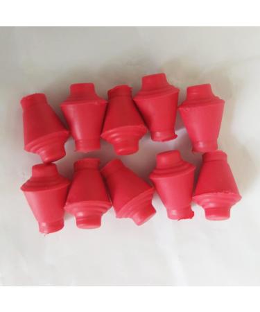 LEONARK Fencing Practice Sword Foil/Epee Rubber Tips - Pack of 10 Red Tips - Buy Online on SooperMarket.com