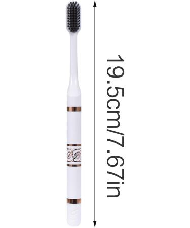 Stylish Couples' Toothbrush Set | Ergonomic Black & White Heart Design | Sustainable & Practical - Buy Online on SooperMarket.com