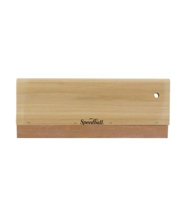 Speedball Neoprene Squeegee  14-Inch  70 Durometer for Silk Screen Printing Graphics on Paper  Cardboard  and Wood