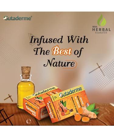 Turmeric Skin Brightening Beauty Soap - Reduce Acne, Fade Scars, and Cleanse for Soft & Bright Skin (100 gm) - Buy Online on SooperMarket.com