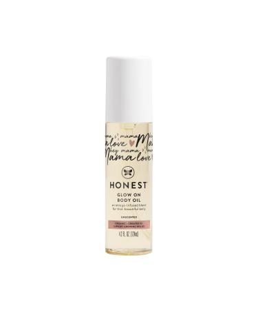 The Honest Company Glow On Body Oil Unscented 4.2 fl oz (124 ml)