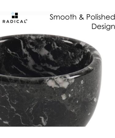 Handmade Marble Shaving Bowl for Men - Radicaln Shaving Cream Bowl for Barber Supplies - Ideal for Beard Clean Up and Esthetician Use - Buy Online on SooperMarket.com