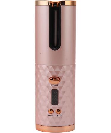 Automatic Curling Iron Cordless Hair Curler USB Rechargeable Hair Curling Wand Portable Electric Curling Iron with Digital Display for Hair Styling Fast Heating Hair Styling Tool - Buy Online on SooperMarket.com