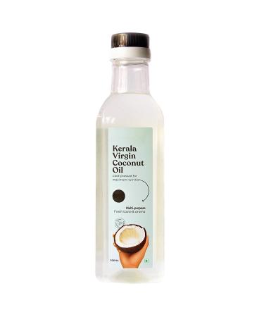Red Carpet Kerla Virgin Cold-Pressed Coconut Oil 100% Pure Organic & Edible for Cooking Skin & Hair Health Oil Pulling 500 ml