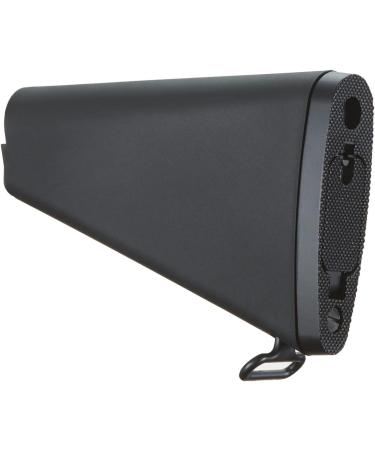Lancer Tactical Stubby Fixed Stock for Airsoft M4/M16 Series AEG - Black - Buy Online on SooperMarket.com