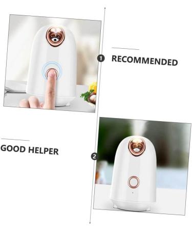 PLAFOPE Abs White Portable Facial Handy Mist Sprayer Mist Humidifier Home Sauna Spa - Buy Online on SooperMarket.com