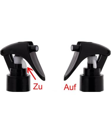 200 ml Glass Spray Bottle Set - 2-Pack Clear & Matt Kosmetex with Atomizer - Perfect for Travel & Home Use - Buy Online on SooperMarket.com